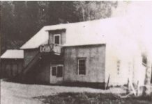 Un vieux bâtiment qui faisait office de beurerie dans les années 50