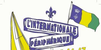 affiche du festival Internationale périphérique L'Anse Saint Jean, Mont Édouard